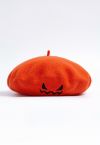 Gorro boina Wicked Pumpkin en naranja