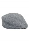 Gorro con boina Fuzzy de mezcla de lana en gris