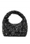 Mini bolso de lentejuelas de Glamorous en negro