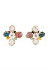 Joyas Mixtas Aretes Florales