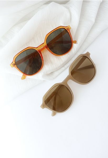 Gafas de sol con montura cuadrada
