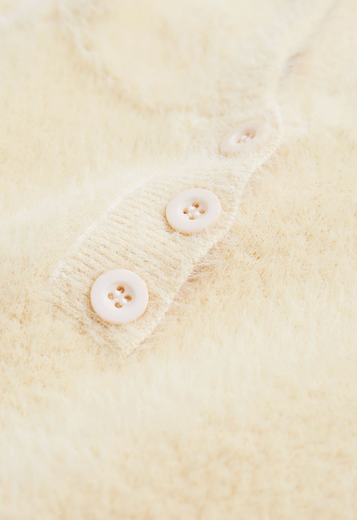 Suéter con capucha Lovely Bunny Fuzzy Knit en crema para niños