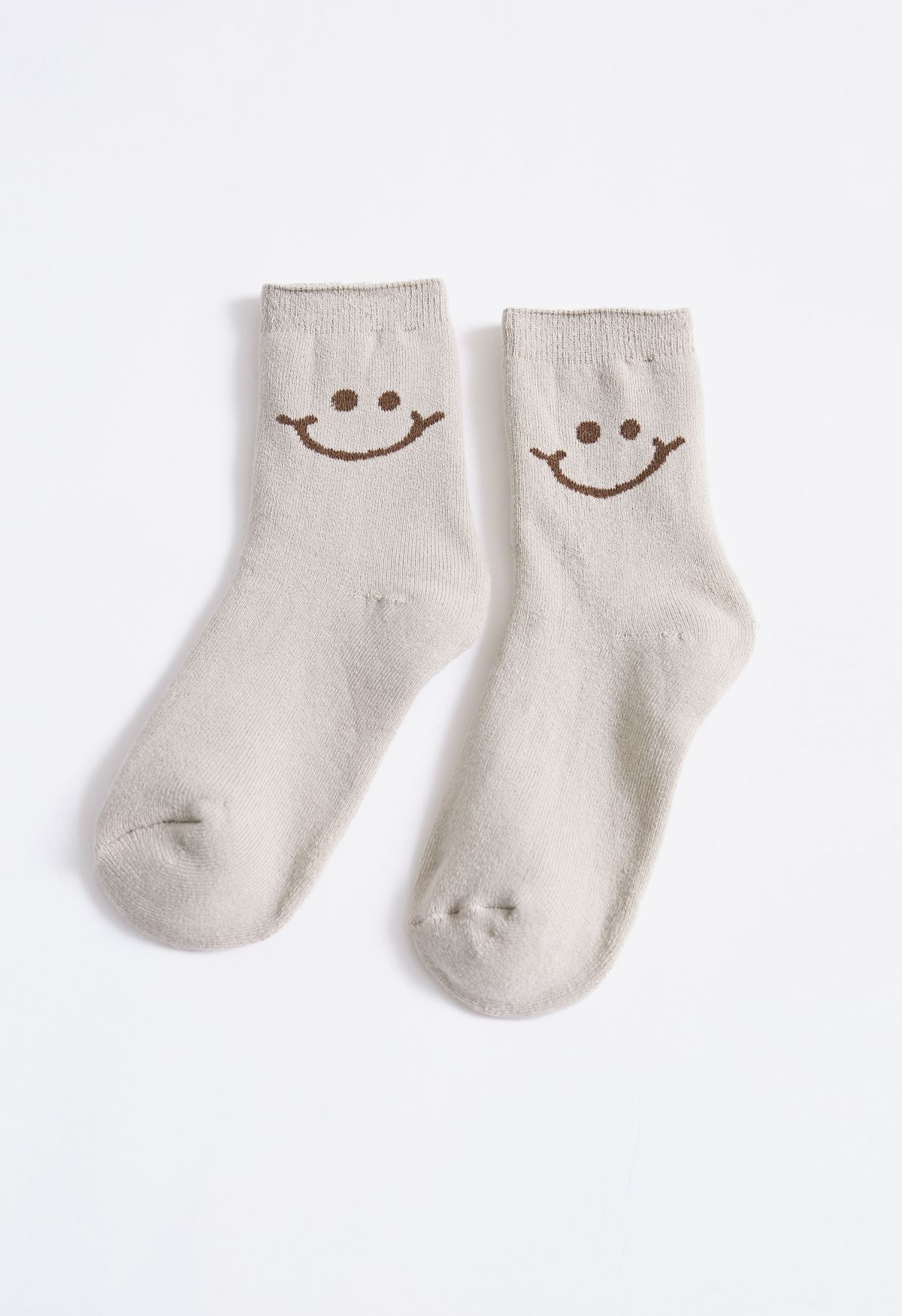 Calcetines cómodos con cara sonriente