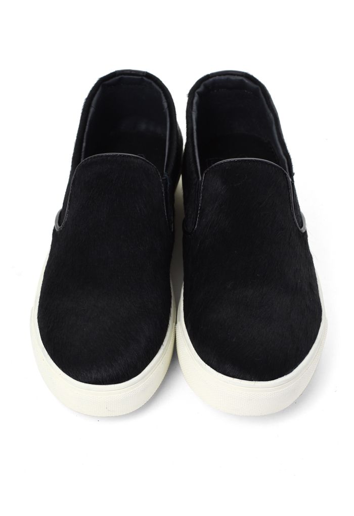 Zapatos Deportivos Sin Cordones en Negro