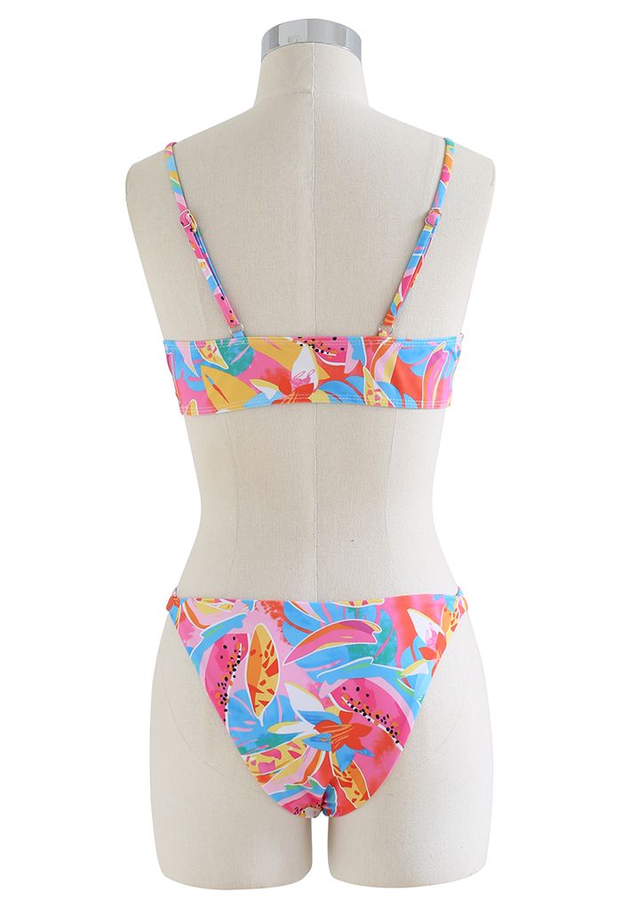 Conjunto de bikini con tiras anudadas Sweet Fantasy