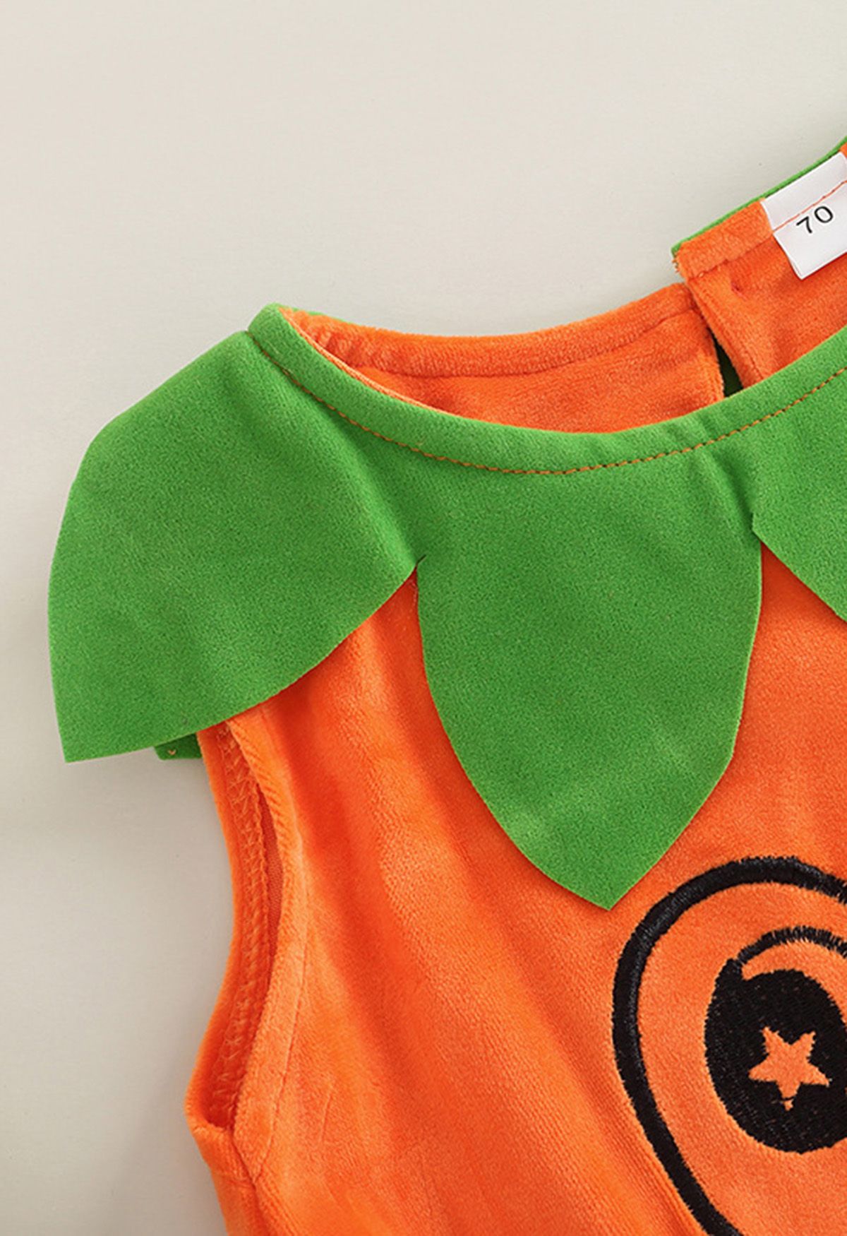 Disfraz de Halloween de calabaza adorable para bebés pequeños