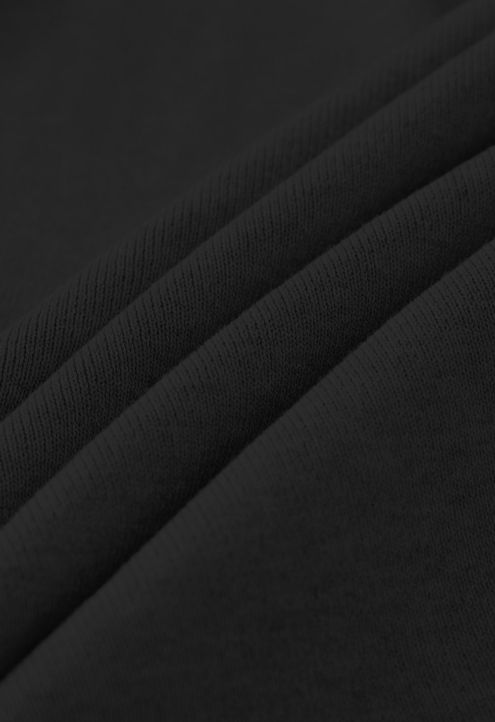 Cárdigan de punto con solapa ancha y cintura anudada en negro