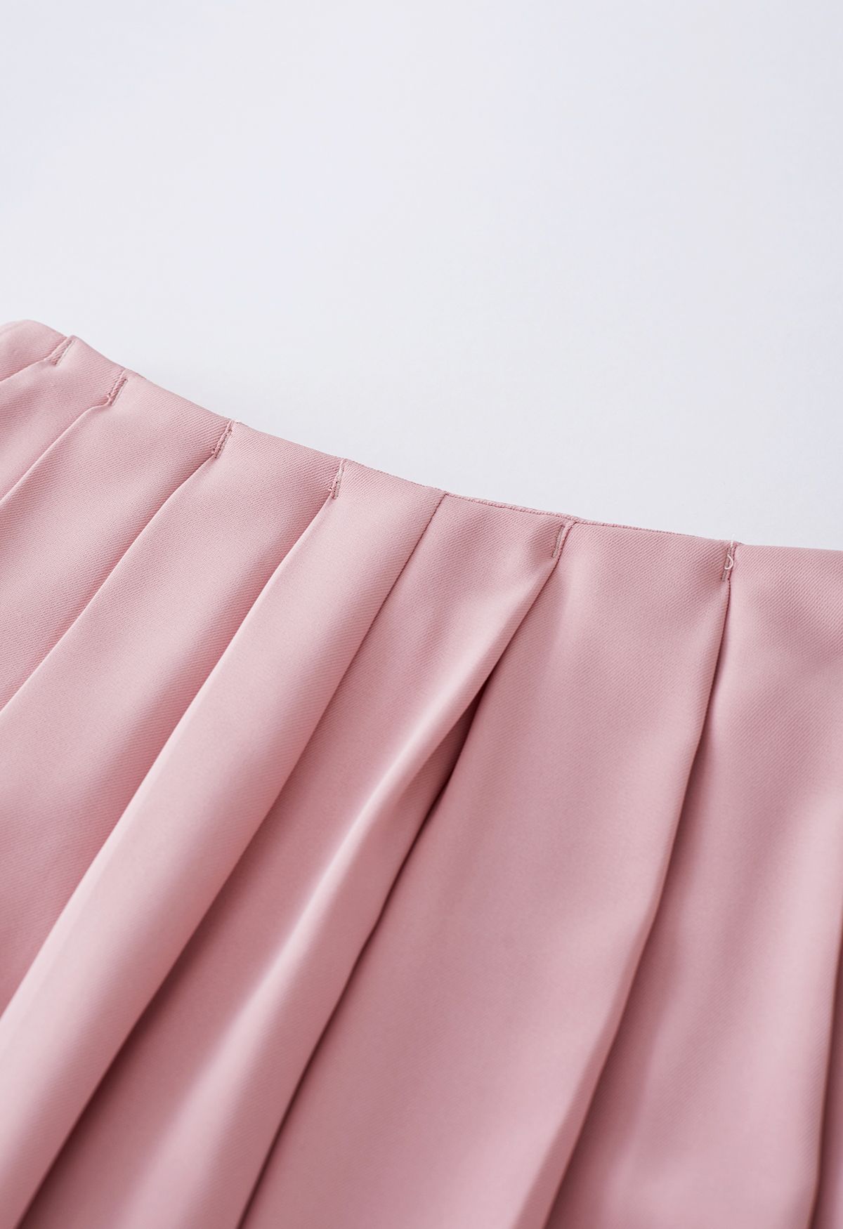 Pantalones pitillo de pernera ancha en rosa de Fanciful