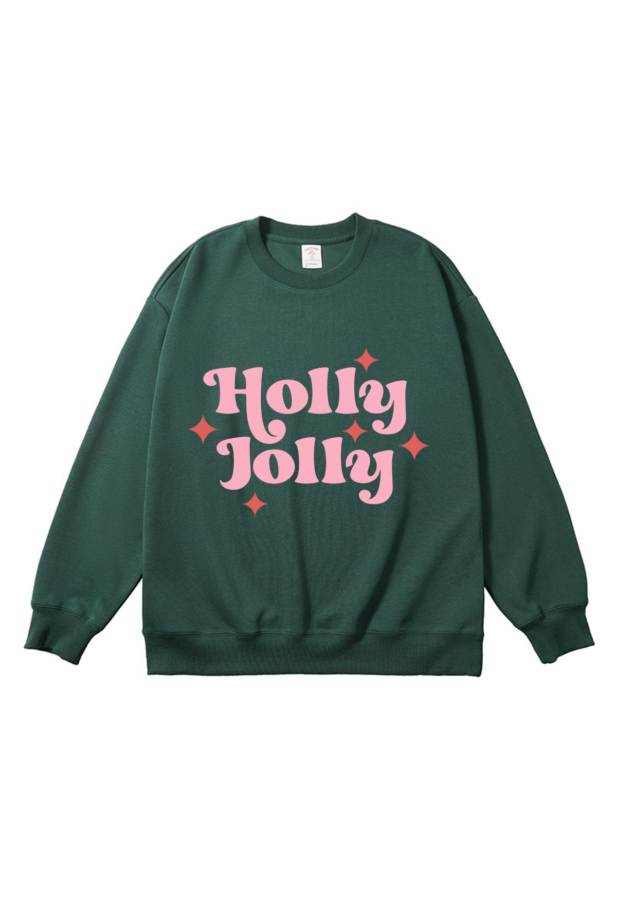 sudadera estampada Holly Jolly