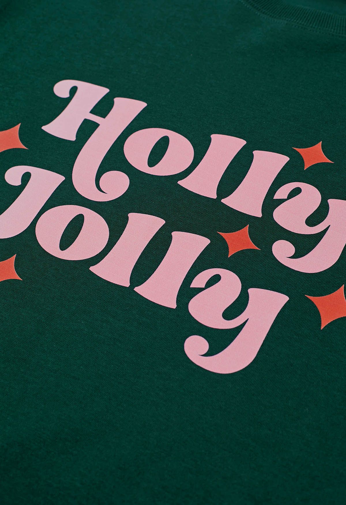 sudadera estampada Holly Jolly