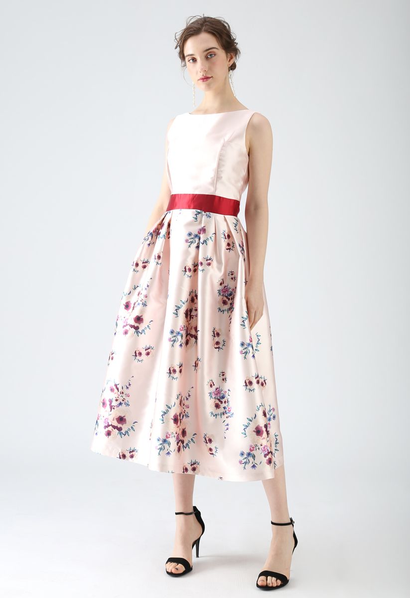 Ir con el vestido estampado floral Grace