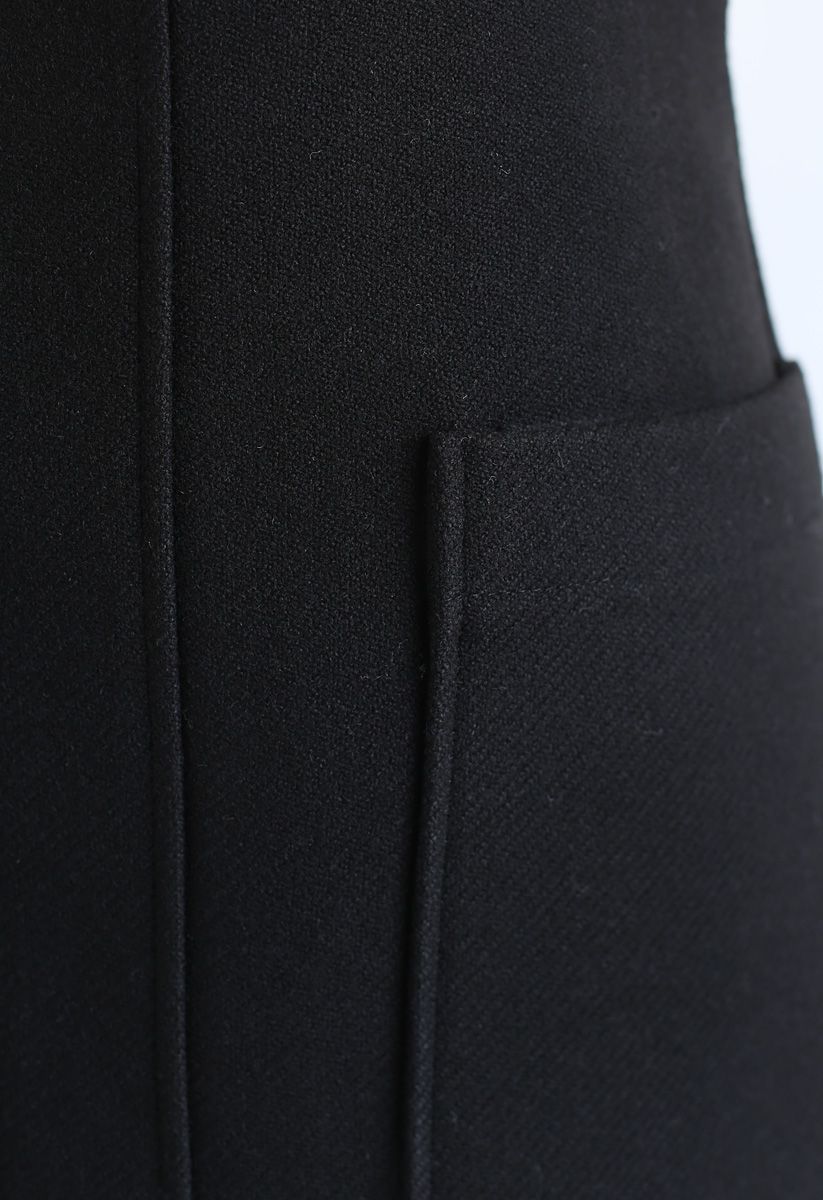 Minifalda Pocket of Charm en negro