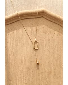 Ball Clasp Chain Necklace