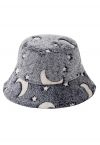 Sombrero de pescador Starry Sky en gris