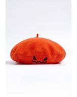 Gorro boina Wicked Pumpkin en naranja