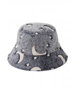 Sombrero de pescador Starry Sky en gris