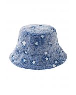 Sombrero de pescador Starry Sky en azul
