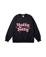 sudadera estampada Holly Jolly